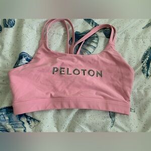 EUC Peloton Pink Sports Bra size XL